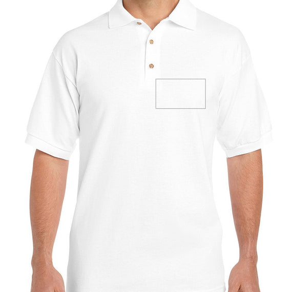 Adult Light Color Polo Shirt Custom Printing