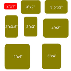 Vinyl Sheet Stickers-Rounded Rectangle or Rectangle