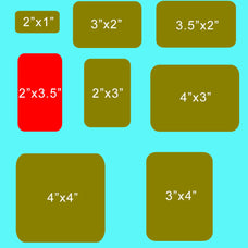 Clear Plastic Sheet Stickers-Rounded Rectangle