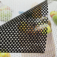Perforated Window Vinyl-black back